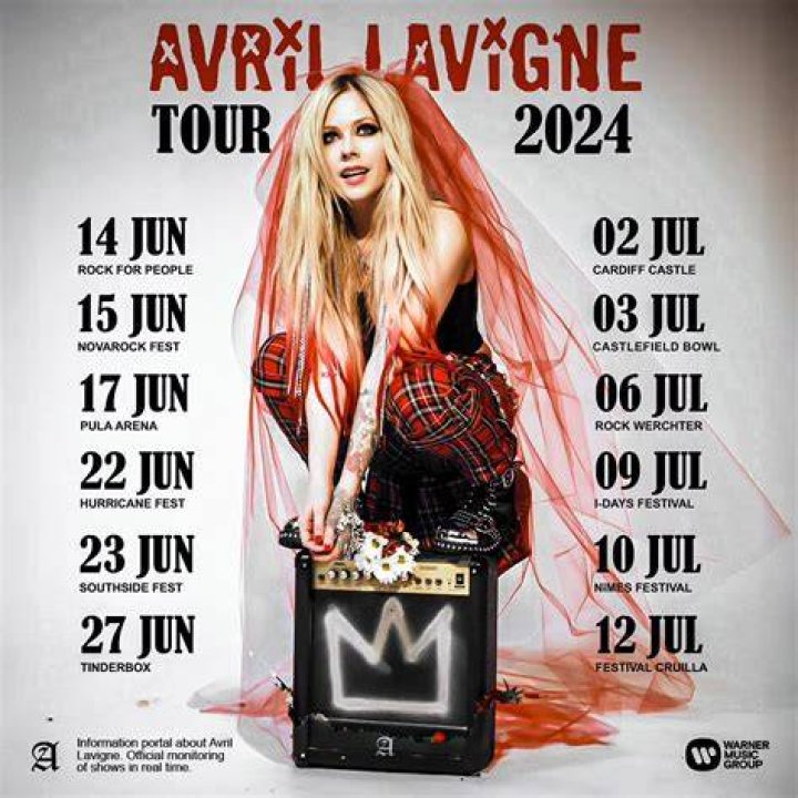 Avril Lavigne Tour 2024: Everything You Need to Know
